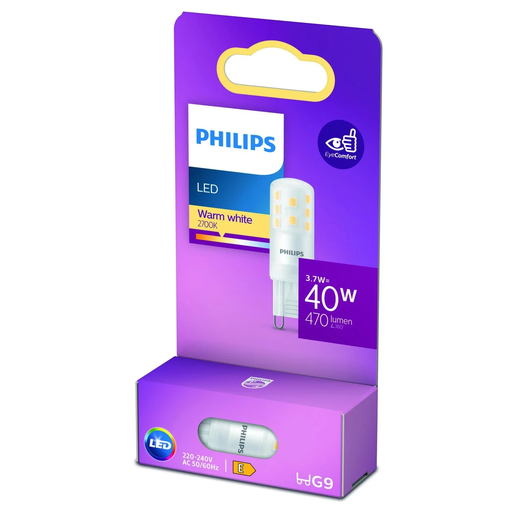 [8720169301696] PHILIPS LED Bulb G9 Capsule Warm White 40W 1 unit