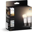 PHILIPS 2 Smart LED Bulbs A60 Warm White Light 2700K E27 Base 9.5W 1100 Lumens