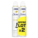 DOVE Desodorante spray Antitranspirante Invisible Dry Advanced Care lote de 2 sprays
