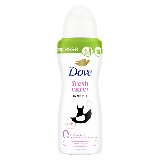 [8720181455315] DOVE Desodorante Invisible Care 0% Alcohol Spray Comprimido 100 ml