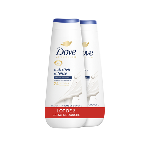 [8720181503313] DOVE Nutrition Intense Shower Gel 2x400 ml