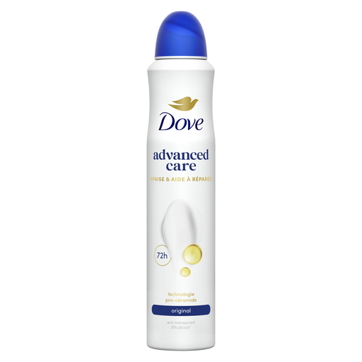 [8720181814440] DOVE Desodorizante Spray Mulher Acalma e Ajuda a Reparar Original Advanced Care 200 ml