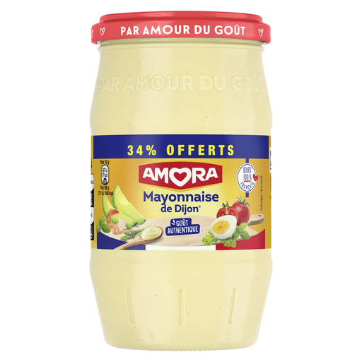 [8720182831866] AMORA Mayonnaise de Dijon 605 g