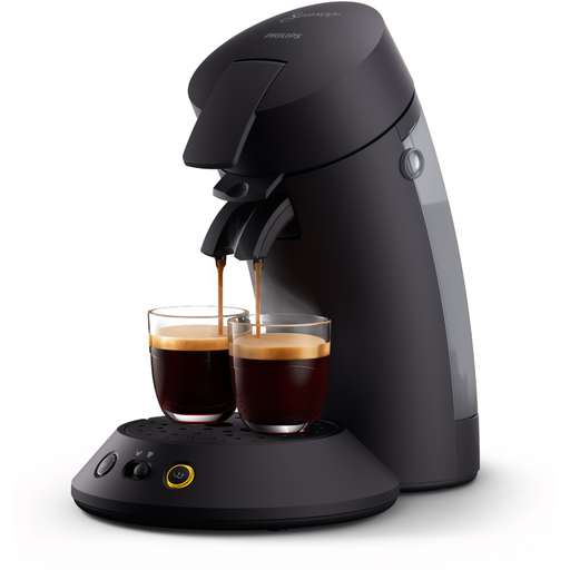 [8720389025136] PHILIPS Máquina de café de pastilhas SENSEO Original Plus Preto intenso CSA210/25