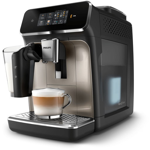 [8720389027604] PHILIPS Espresso Coffee Machine Grinder EP2336/40 2300 Series LatteGo Black Chrome