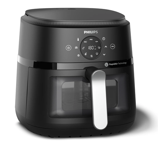 [8720389035074] PHILIPS Airfryer NA231/00 Oil-free Fryer with Viewing Window 6.9 L