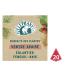ELEPHANT Infusion Bienfaits des Plantes Ventre Apaisé 20 sachets