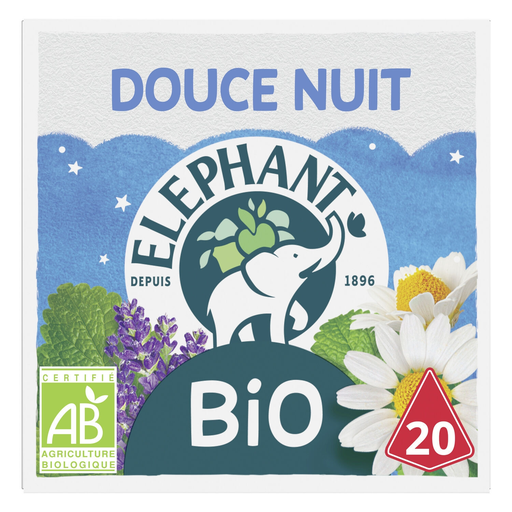 [8720608005321] ELEPHANT Infusión Douce Nuit BIO 20 bolsitas