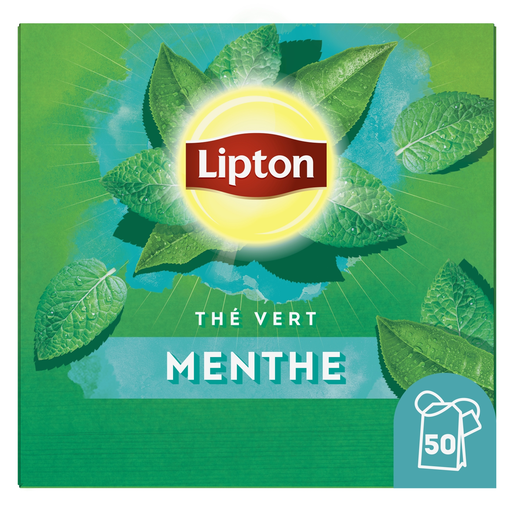 [8720608026524] LIPTON Té verde menta 50 bolsitas