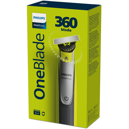 [8720689001175] PHILIPS Electric Shaver OneBlade 360 Blade 5-in-1 Comb