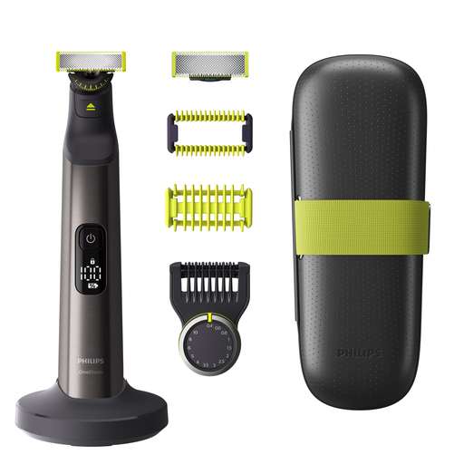 [8720689003124] PHILIPS Face and Body Trimmer One Blade QP6651/61 Black