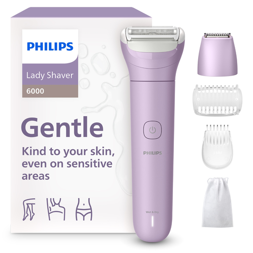 [8720689032049] PHILIPS Rasoir électrique pour femme Serie 6000 BRL138/00