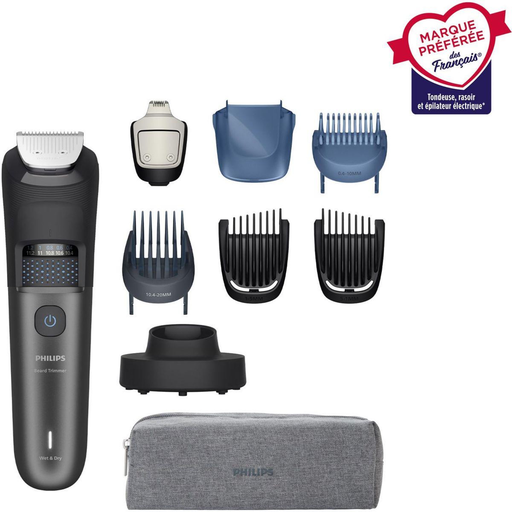 [8720689034227] PHILIPS Beard Trimmer BT7665/15 Series 7000, 40 Length Settings