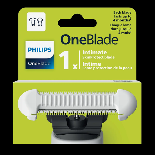 [8720689038942] PHILIPS OneBlade Recharge de lame pour rasoir intime 1 pièce