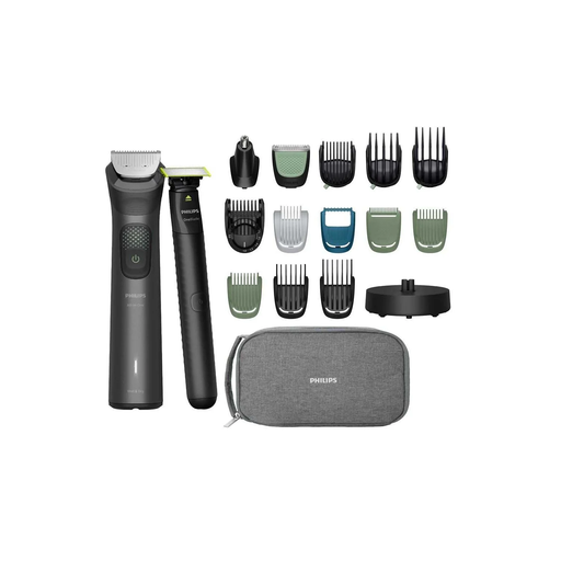 [8720689045391] PHILIPS All-in-One Trimmer 15-in-1 Steel Black And Grey 17cm