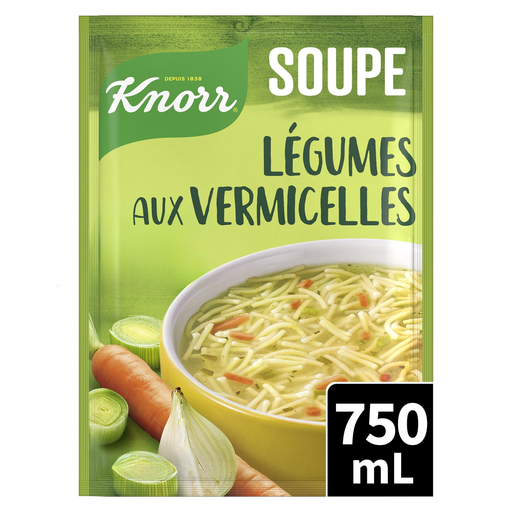 [8721317714818] KNORR Dehydrated vegetable soup with vermicelli 750 ml