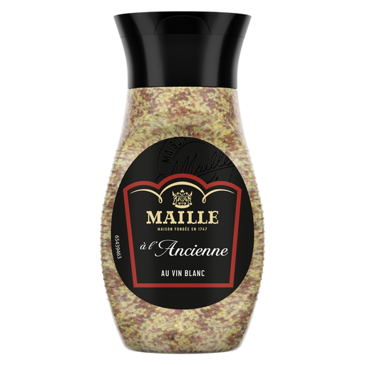 [8721317770067] MAILLE Whole Grain Mustard with White Wine 250 g