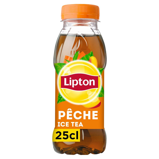 [8722700009276] LIPTON Ice Tea Bebida de té sabor melocotón 25 cl