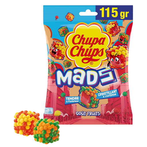 [8723400872931] CHUPA CHUPS Rebuçado interior tenro exterior estaladiço Sabor Fruta 115 g