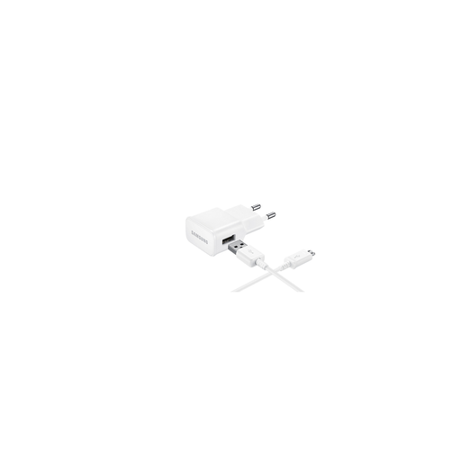 [8806086325929] SAMSUNG Chargeur Secteur Avec Câble Déconnectable Micro Usb 2A Blanc