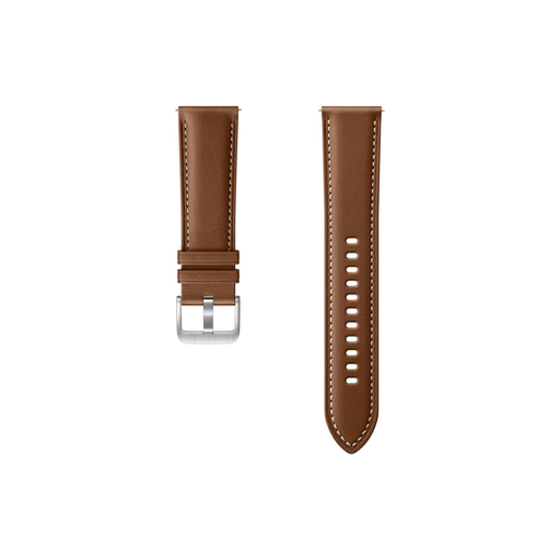 [8806090558320] SAMSUNG Leather Strap ET-SLR84LA (22mm, M/L) Noblesse Brown