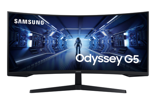[8806090966873] SAMSUNG PC Monitor Odyssey G5 34 Curved Ultra WQHD Screen Black