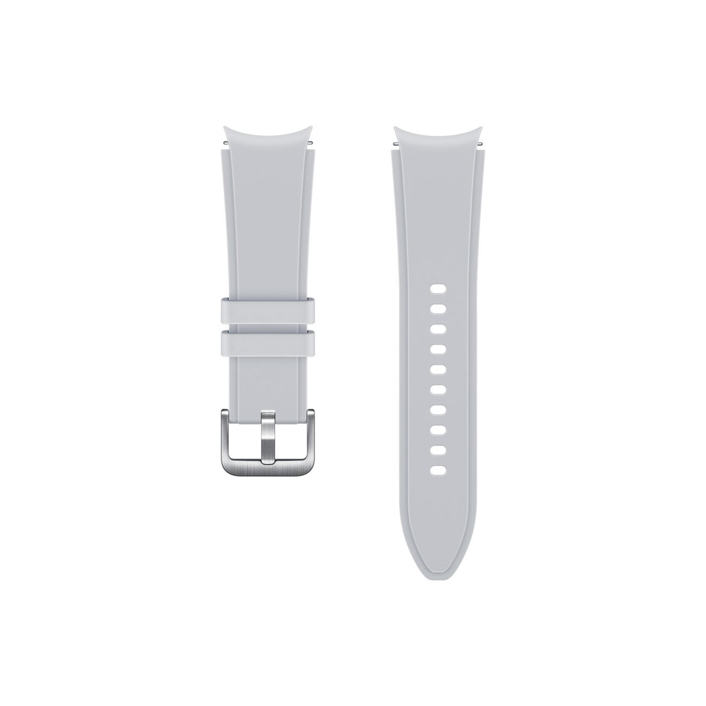 SAMSUNG Ridge Sport Band ET-SFR88SSEGEU for Galaxy Watch 4 / 4 Classic Silver S/M