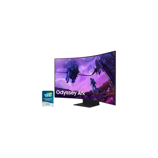 [8806094408072] SAMSUNG Curved Gaming Monitor Odyssey Ark Ls55bg970nuxen 55 Qled 4k VA Panel 1ms 165hz Freesync Premium Pro