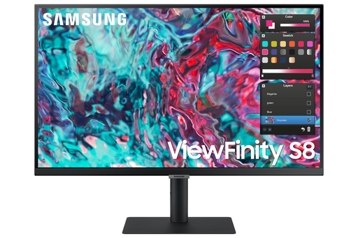 [8806094522631] SAMSUNG S80TB 27-inch 4K UHD PC Monitor Black