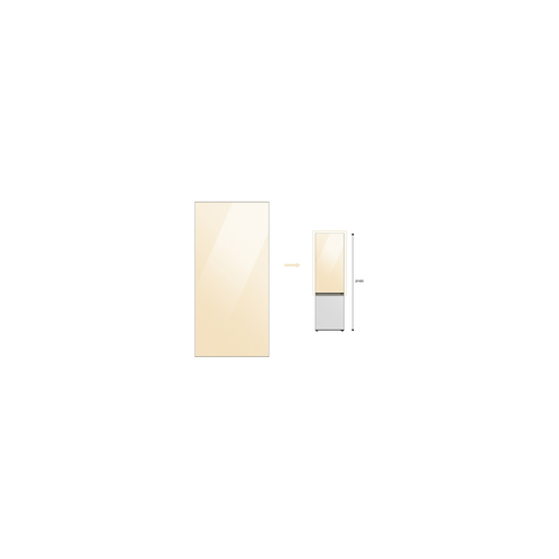[8806094611137] SAMSUNG Panel Frontal Superior para Frigorífico y Congelador 203cm Clean Vanilla RA-B23EUT18GM Bespoke