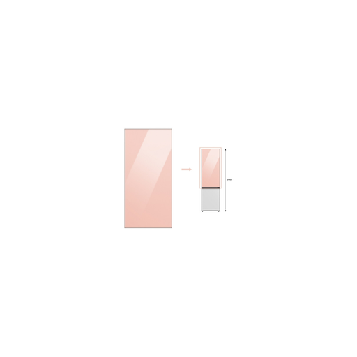 [8806094611168] SAMSUNG Fachada Frigorífico Y Congelador Panel Superior 203cm Clean Peach Ra B23eut3kgm Bespoke