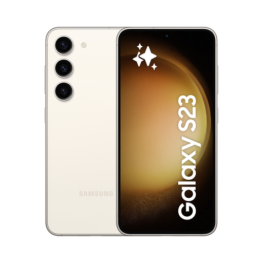 [8806094724837] SAMSUNG Galaxy S23 Smartphone com Galaxy AI 256GB Creme
