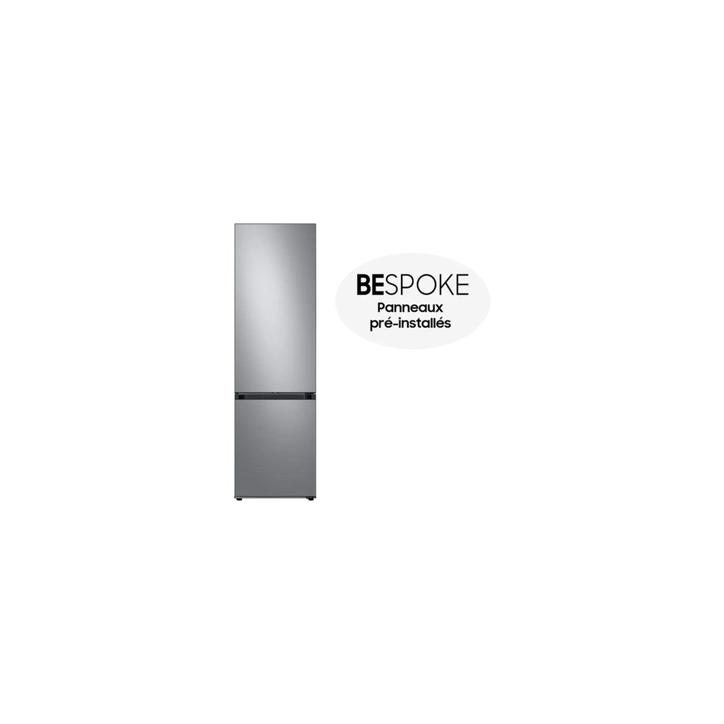 SAMSUNG Frigorífico combinado 60cm 387 gris RB38C7B6AS9