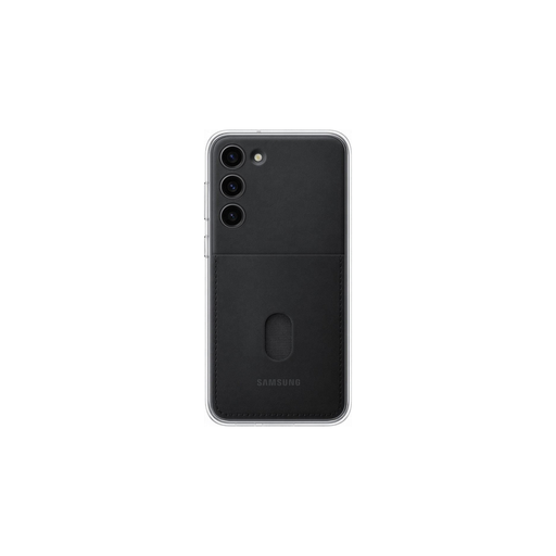 [8806094771237] SAMSUNG Coque pour Galaxy S23 Plus Renforcée Frame Cover Noir 90g