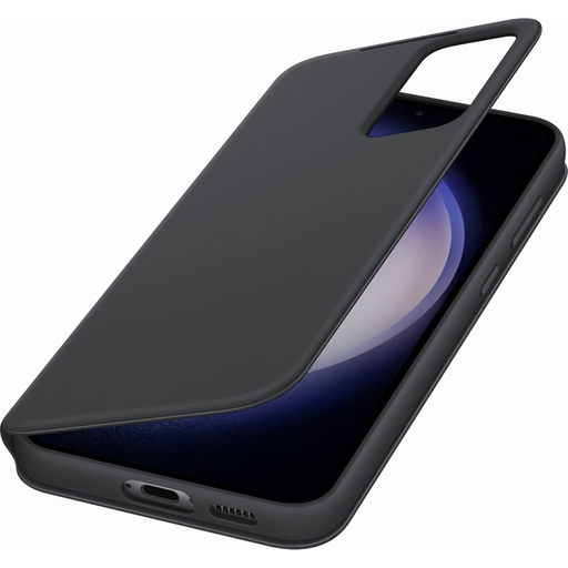 [8806094772579] SAMSUNG Smart View Card Slot Case Galaxy S23 Plus Black
