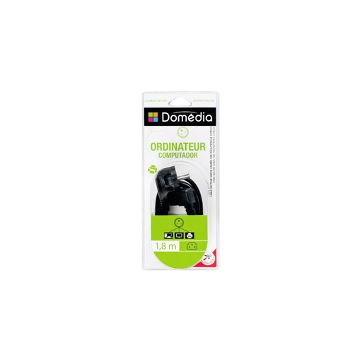 [3250391900237] DOMEDIA Câble d'alimentation secteur 1,8m