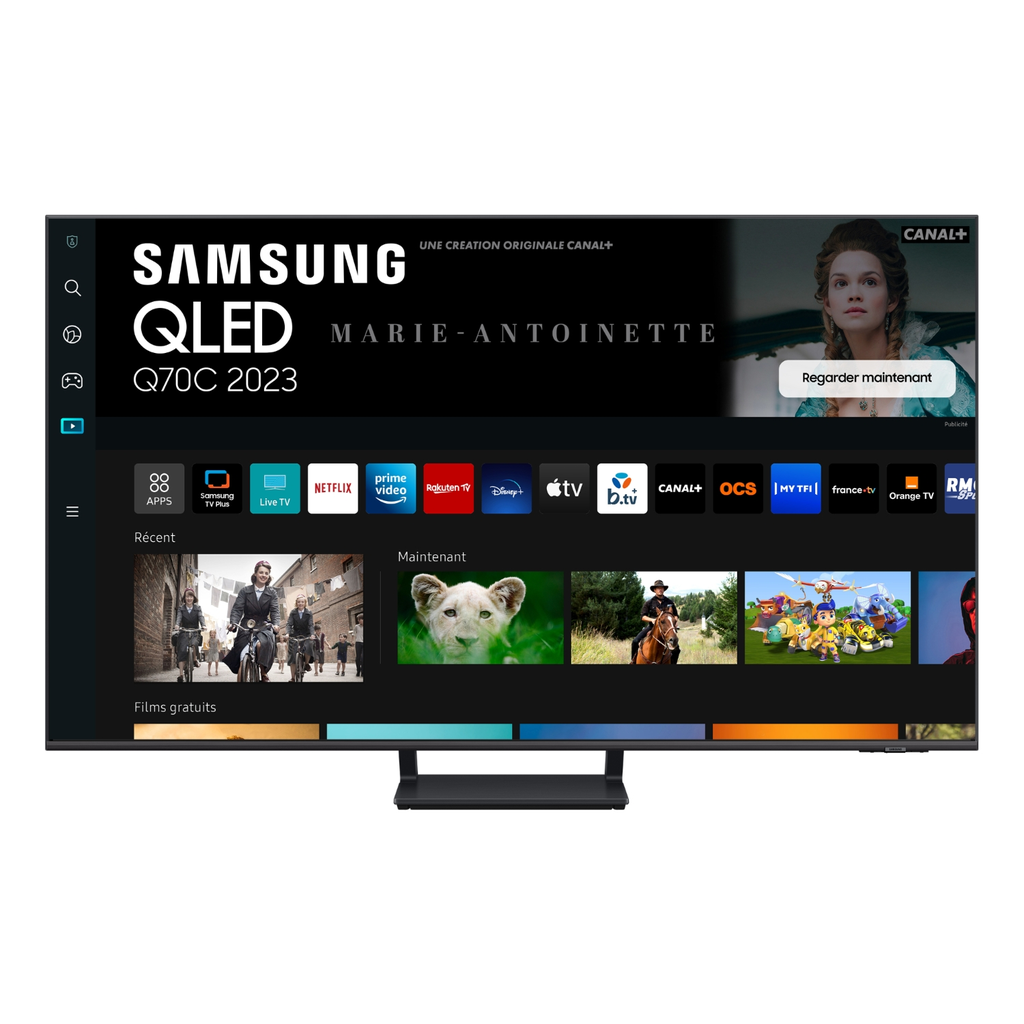 SAMSUNG TV QLED 4K Q70C TQ55Q70CAT 55 polegadas