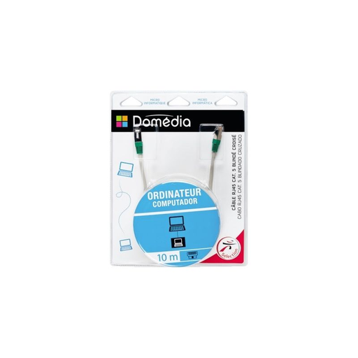 [3250391900343] DOMEDIA Crossover RJ45 Cable 10M