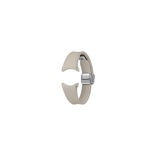 [8806095073583] SAMSUNG Faux Leather Watch Strap for Galaxy Watch S/M Taupe