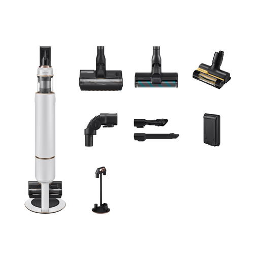 [8806095108964] SAMSUNG 2-in-1 Stick Vacuum Cleaner Vs20b95843w 580 W Black, Chrome, White