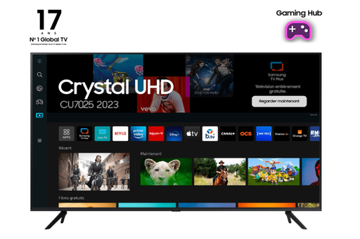 [8806095285771] SAMSUNG 65'' Crystal UHD 4K Q-Symphony HDR10+ Smart TV 65''