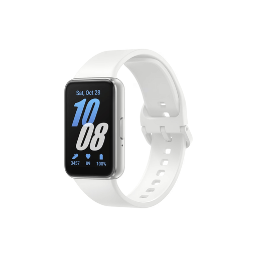 [8806095362168] SAMSUNG Bracelete Conectada Galaxy Fit3 com Ecrã AMOLED 40mm Cinzento