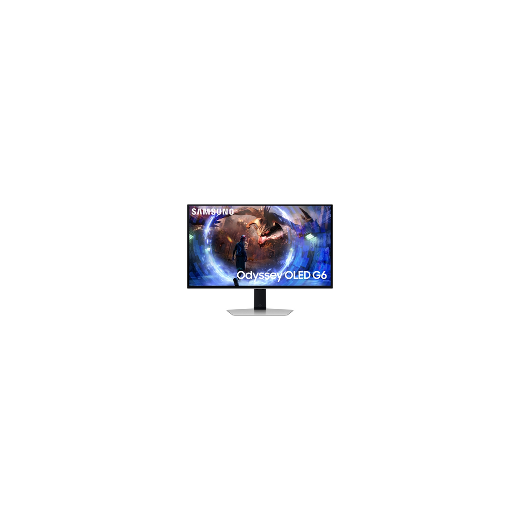 SAMSUNG Monitor Odyssey G6 G60SD 27 OLED Quad HD 0,03 ms Prata