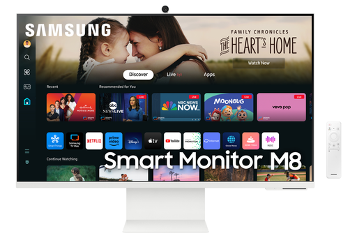 [8806095535463] SAMSUNG M80D PC Monitor 32-inch 4K Ultra HD LED White