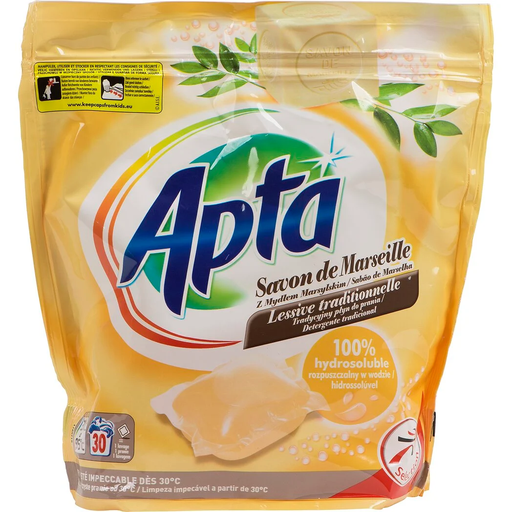 [3250391911219] APTA Detergente en dosis jabón de Marsella 30 dosis