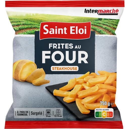 [3250391922642] SAINT ELOI Oven-baked steakhouse fries with sunflower oil 750 g