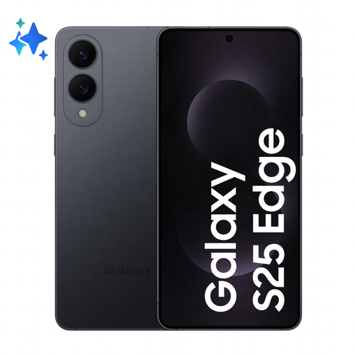 [8806097325956] SAMSUNG Galaxy S25 Edge 17cm (6.7) Doble Sim Android 15 12 GB 512 GB Negro 5G