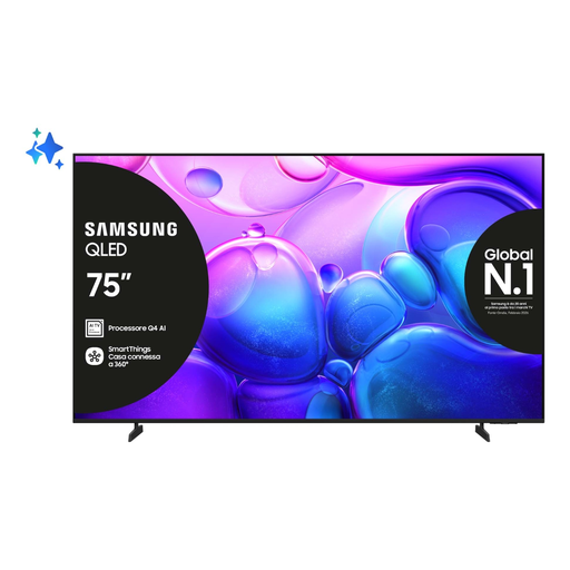 [8806097340942] SAMSUNG QLED 4K Ultra HD TV QE75Q6FAAU 190.5cm (75")