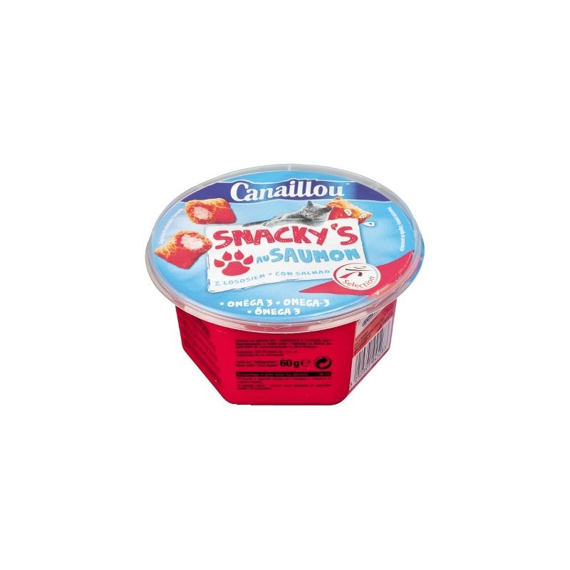 Canaillou Canail Snack Four Saumon 60G