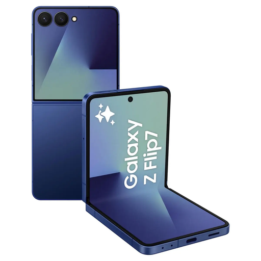 [8806097427117] SAMSUNG Galaxy Z Flip7 Smartphone avec Galaxy AI 256 Go Bleu Navy